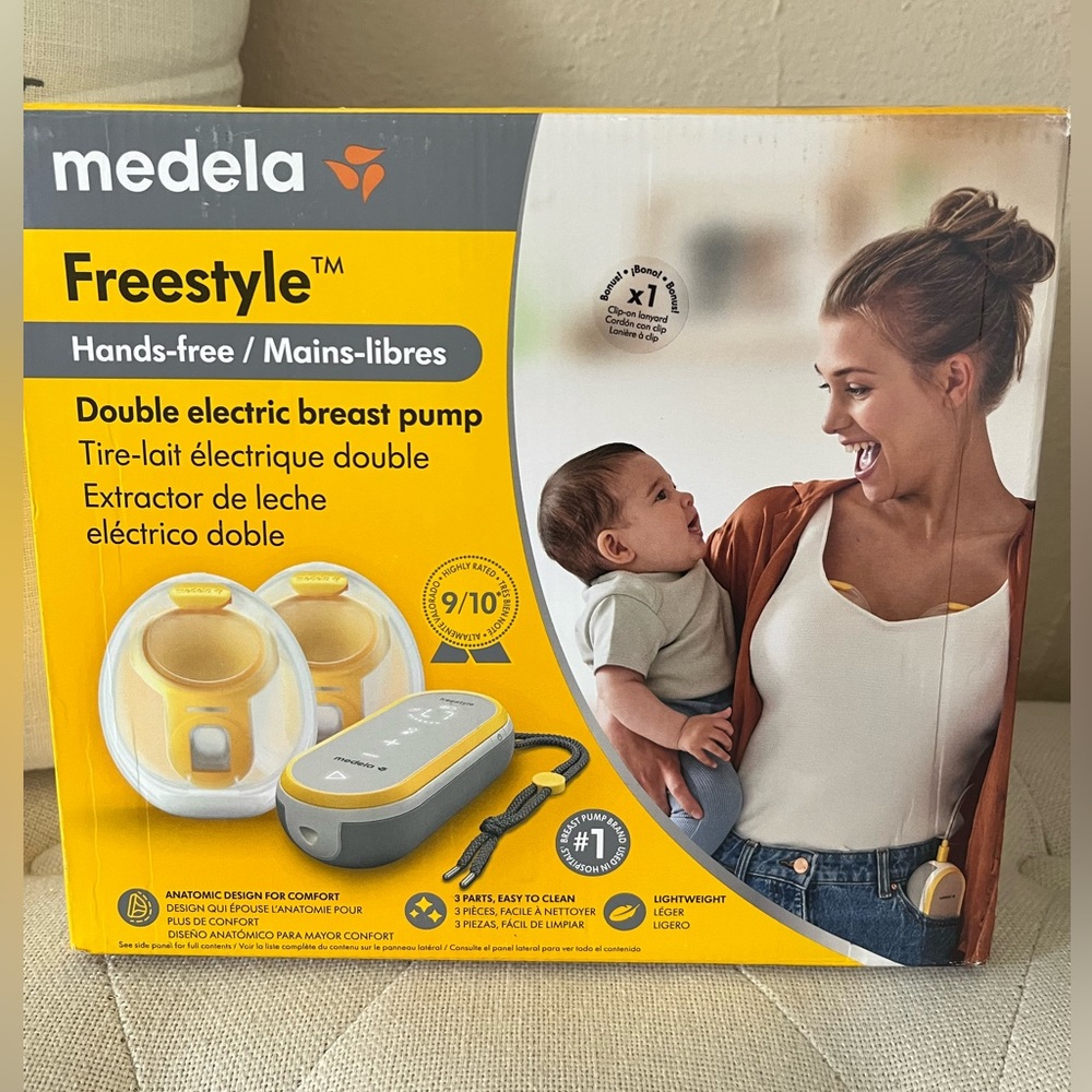 Medela Freestyle hands free, Double Electric breast Pump - New in box